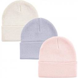 Hudson Infant/Toddler Knit Cuffed Beanie 3-pack - Lavender (10115124)