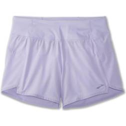 Brooks Chaser 5" Shorts Women - Violet Dash