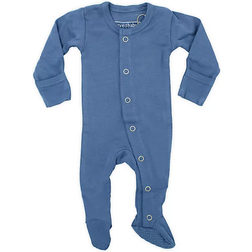 L'ovedbaby Organic Snap Footie - Slate