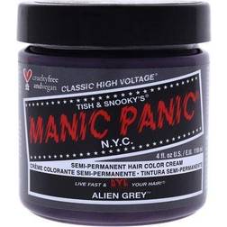 Manic Panic High Voltage Semi-Permanent Hair Color Cream Alien Grey 118ml