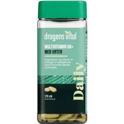 Drogens Vital Multivitamin 50 med Urter 170 stk 90 stk