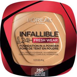 L'Oréal Paris Infallible 24-Hour Fresh Wear Foundation In A Powder In Golden Sun