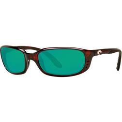 Costa Del Mar Polarized Solbriller Mænd Tortoiseshell - Brine