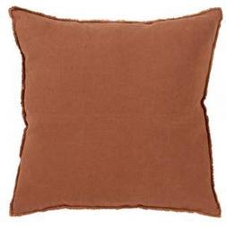 Saro Lifestyle Fringed Complete Decoration Pillows Terracotta (50.8x50.8cm)