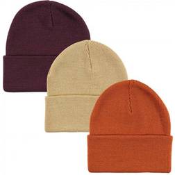 Hudson Baby Knit Cuffed Beanie 3-Pack - Rust (10115140)