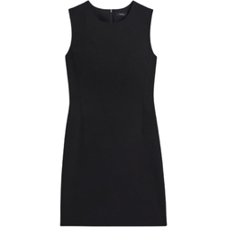 Theory Sleeveless Fitted Dress - Black