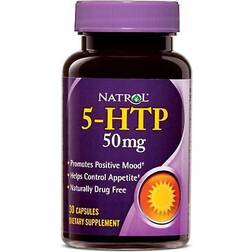 Natrol 5-HTP 50mg Capsules, 30 Ct 30 stk