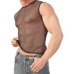 Svenjoyment Nätlinne Svart XL/2XL