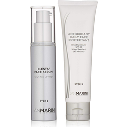 Jan Marini Rejuvenate & Protect Duo C-Esta Serum and Antioxidant Daily Face Protectant SPF 30