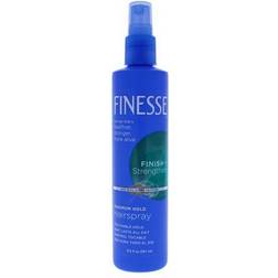 Finesse Finish Strengthen Maximum Hair Spray, Non-aerosol False