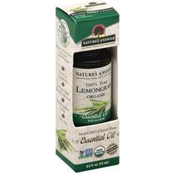 Nature's Answer Organic Essential Oil Lemongrass 0.5 fl oz
