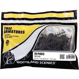 Woodland Scenics TR1124 Pine Tree Armatures (70)