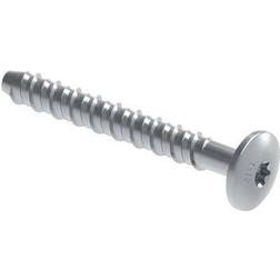 Walraven Walraven W-LX-PX Betonskrue 6x60mm. Ø17mm Elgalvaniseret. Panhoved. torx30 Til revnet/ej revnet b