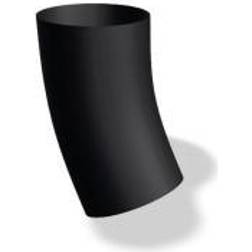 Bøjning alu 100mm 40gr sort