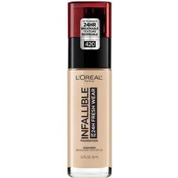 L'Oréal Paris Infallible 24HR Fresh Wear SPF25 Foundation #420 True Beige