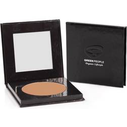 Green People Pressed Mineral Powder Caramel Medium