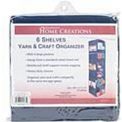 6 Shelf Yarn & Craft Organizer 48"X11"X11"-Navy