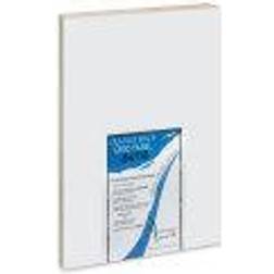 AEG0816 8 x 16 in. Flat Gesso Painting Panel White