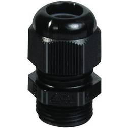 JACOB Rutab 1476125 Förskruvning svart, med tätningsring M32 x 15-21 mm