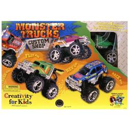 Faber-Castell Monster Trucks Custom Shop 4 truck kit