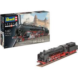 Revell BR 02 & Tender 2''2''T30, Express locomotive model, Monteringssæt, 1:87, BR 02 & Tender 2''2''T30, Ethvert køn, Plast