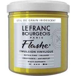 Lefranc & Bourgeois Flashe Vinyl Paint Iridescent Stil de Grain Green, 125 ml jar