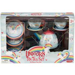 Whimsical Tin Tea Sets Unicorn