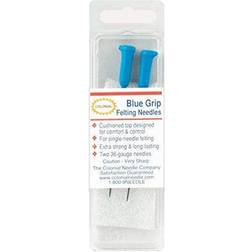 Colonial Needle Size 36 Blue Grip Felting Needles 2/Pkg