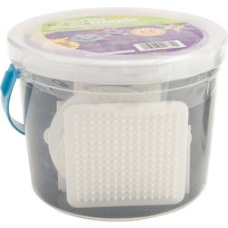 Perler Per42774 perler fused bead kit bucket 5000 glow inthe dark