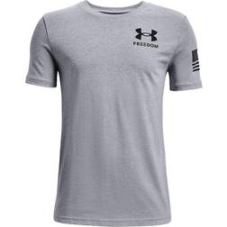 Under Armour Freedom Flag T-shirt - Light Heather/Black (1370823-035)