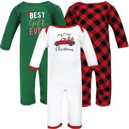 Hudson Baby Baby Coveralls 3-pack - Christmas Gift ( 10115331)