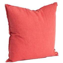 Saro Lifestyle Fringed Complete Decoration Pillows Red (50.8x50.8cm)