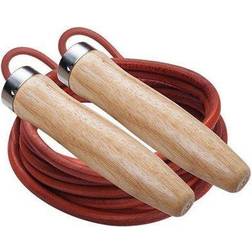 Champion Sports Heavyweight Ball Bearing Leather Jump Rope 8.5 ft