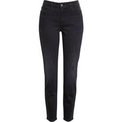 Lafayette 148 New York Denim Mercer Skinny Jeans - Washed Onyx