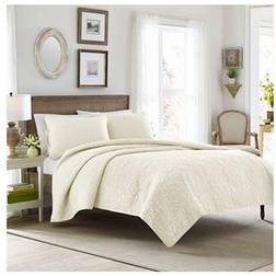 Laura Ashley Felicity Quilts White (264.16x243.84cm)