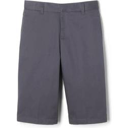 French Toast Boy's Flat Front Adjustable Waist Short - Gray