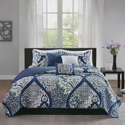 Madison Park Marcella 6-pack Duvet Cover Blue