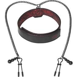 Fifty Shades of Grey Sweet Anticipation Halsband mit Nippelklemmen Bunt