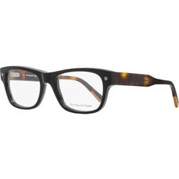 Ermenegildo Zegna Rectangular EZ5126 005 Black/Havana 55mm black