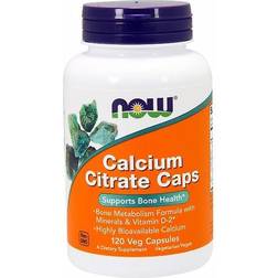 Now Foods Caclium Citrate Caps 120 Veg Capsules 120 Stk.