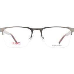 HUGO BOSS HG 1076 R80, including lenses, SQUARE Glasses, MALE