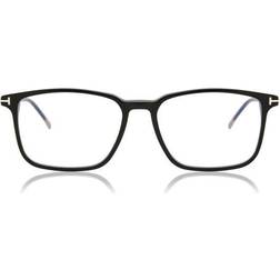 Tom Ford FT 5607-B 052, including lenses, RECTANGLE Glasses, MALE