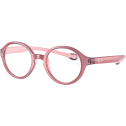 Ray-Ban RB9075 KIDS Monture Rose Verres Incolore polarisé 39-16