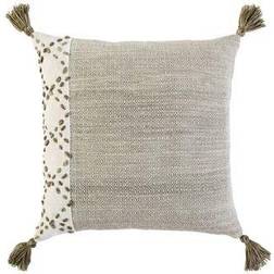 Rizzy Home Poly Filled Complete Decoration Pillows Grey, Brown (50.8x50.8cm)