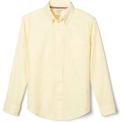 French Toast Boy's Long Sleeve Oxford Shirt - Yellow