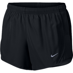 Nike Girl's Tempo Dri-FIT Running Shorts - Black/Black/Black/White