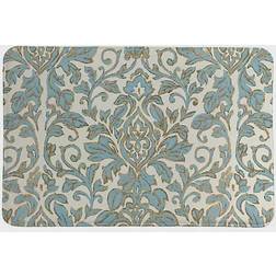 Laural Home Antique Damask Blue 50.8x76.2cm