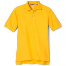 French Toast Toddler Boy's Short Sleeve Pique Polo - Gold