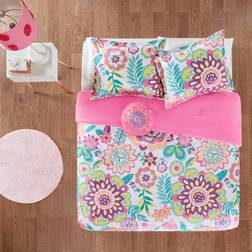 Mi Zone Corinne Bedspread Pink (228.6x218.44cm)