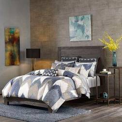 Ink+ivy Alpine Duvet Cover Blue (233.68x223.52cm)